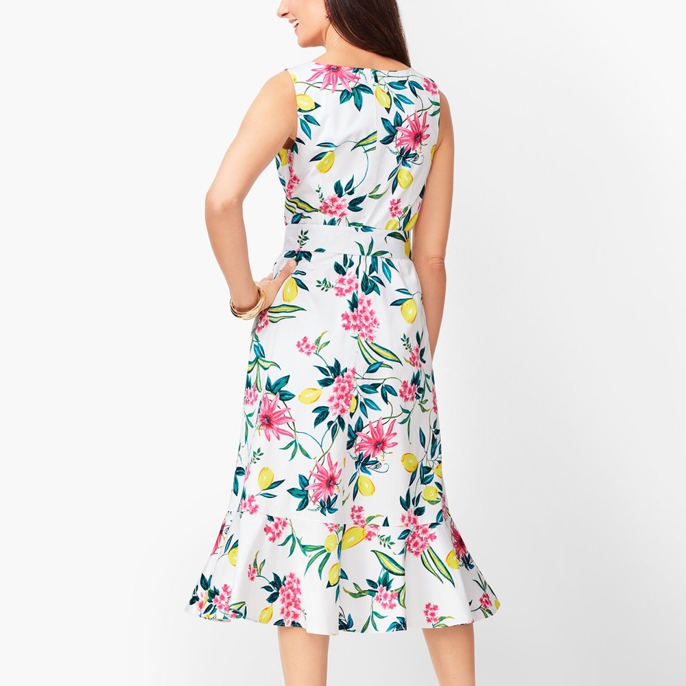 RSVP by Talbots Lively Lemon Dress size 12 - Picture 2 of 11